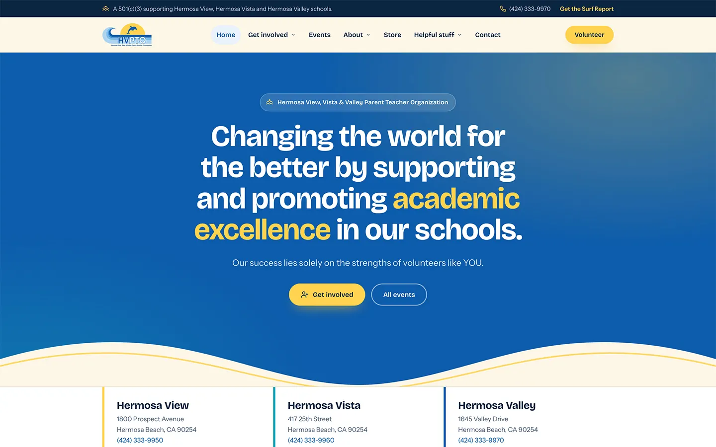 HVPTO homepage